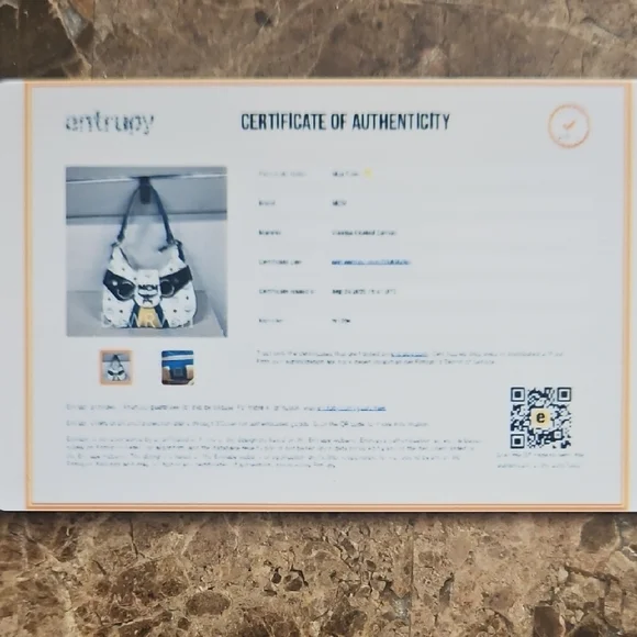 MCM Rare Visetos Shoulder Bag w/COA  - Picture 11 of 13